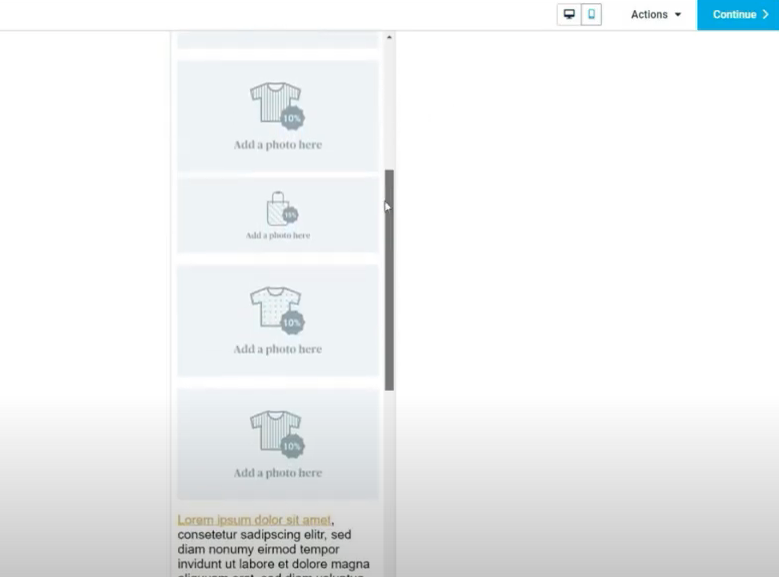 Newsletter Design Anpassung
